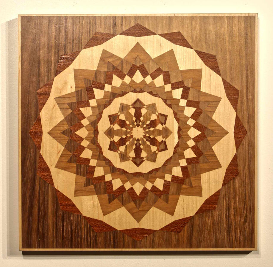 Marquetry Mandala