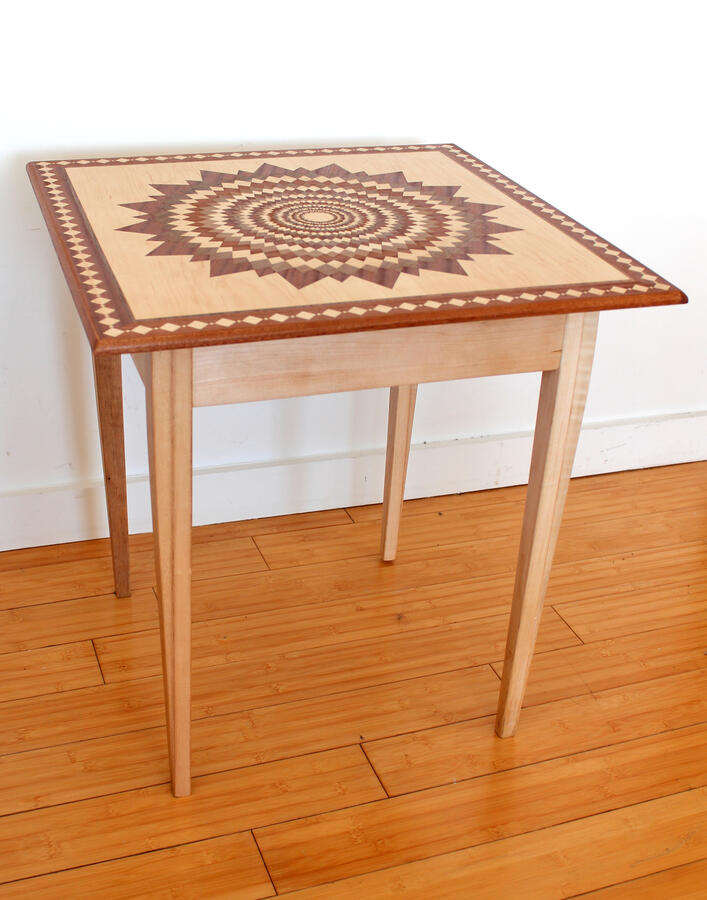 Marquetry Table